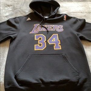 Medium Lakers #34 Shaq hoodie